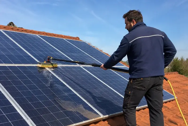 Nettoyage et entretien de panneaux solaires à Orée d'Anjou